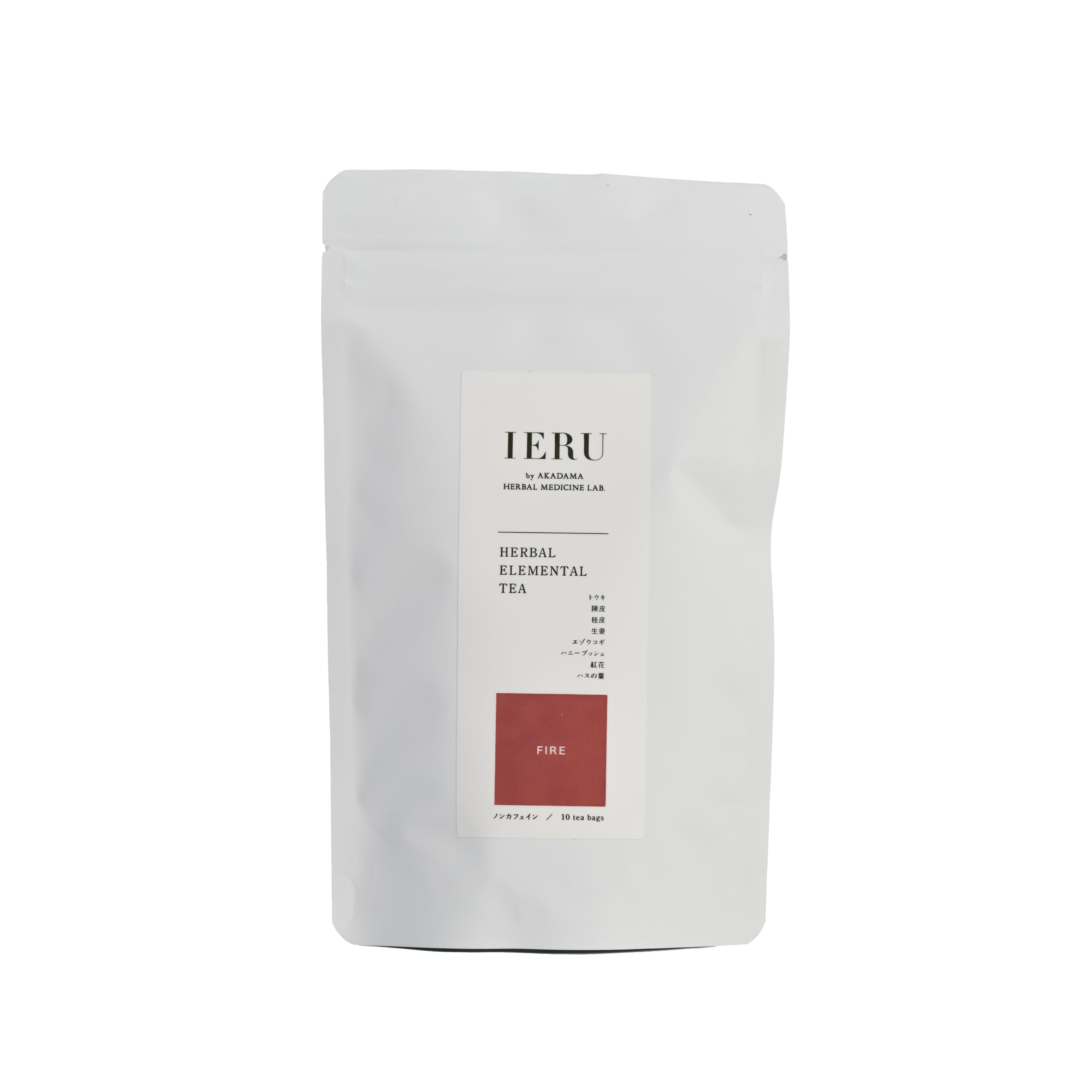 IERU HERBAL ELEMANTAL TEA FIRE イエル ハーバル エレメンタルティー【火】