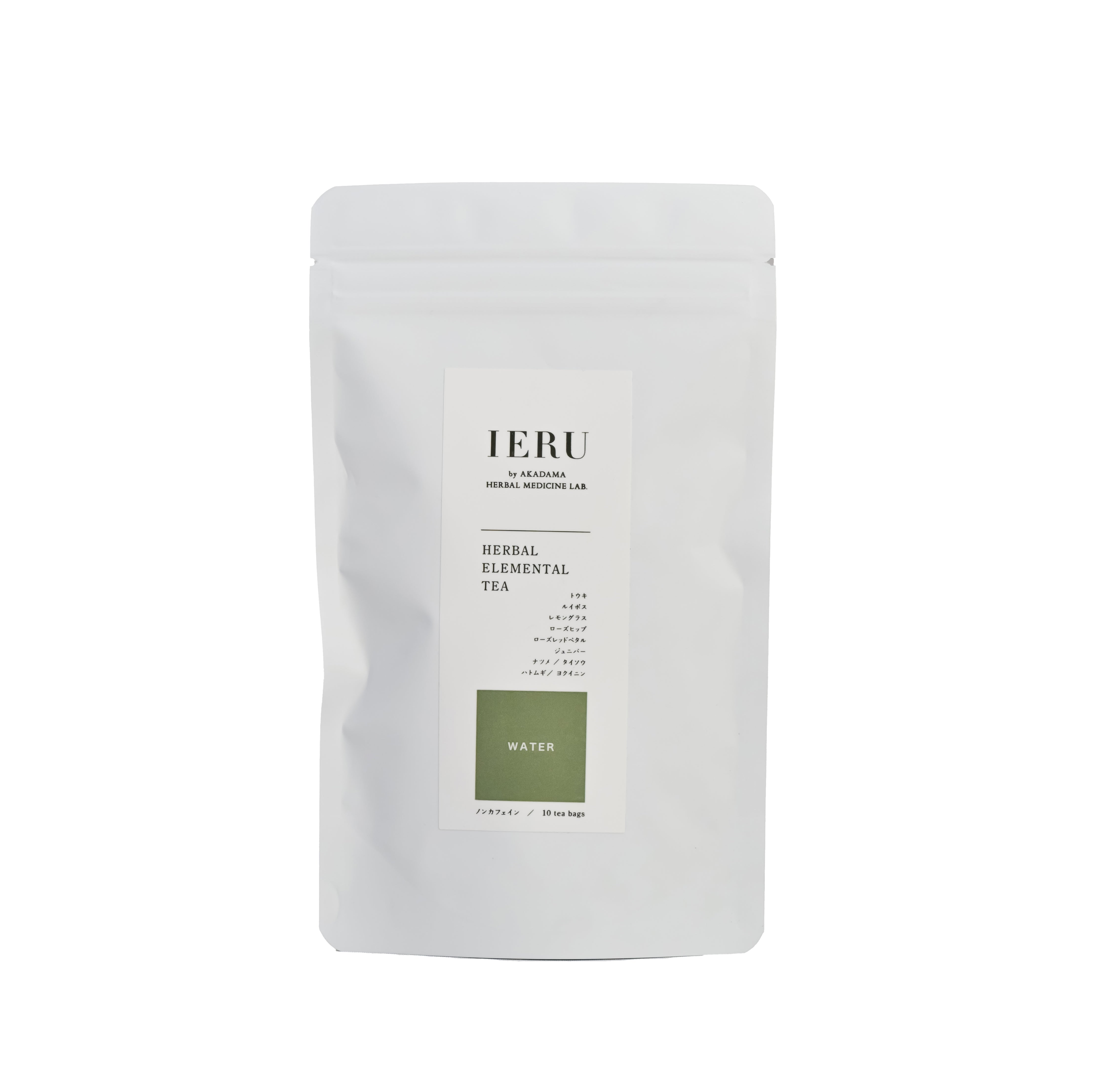 IERU HERBAL ELEMANTAL TEA WATER イエル ハーバル エレメンタルティー【水】